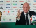 Conferencia de prensa de Gianni Infantino, presidente de la FIFA. SUN