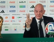 Conferencia de prensa de Gianni Infantino, presidente de la FIFA. SUN