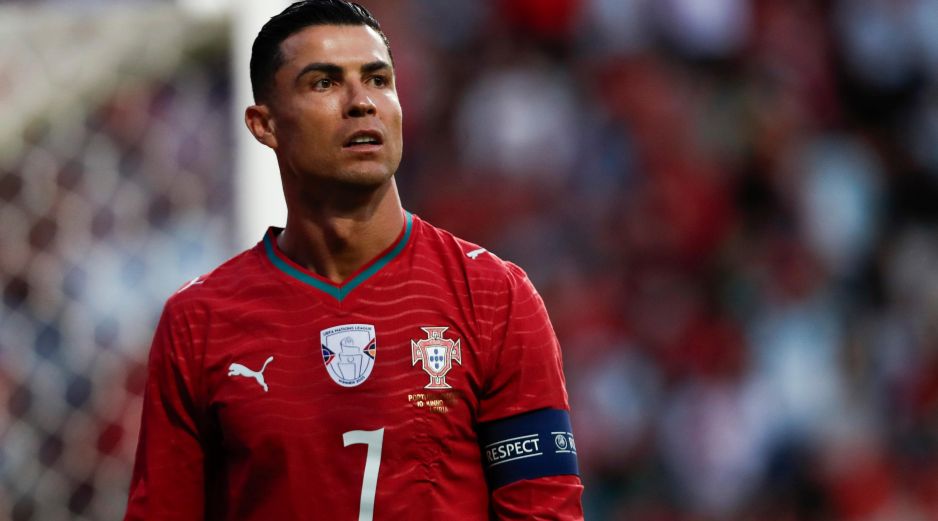 Cristiano Ronaldo entrará a la lista de los jugadores con presencia en seis mundiales distintos y podría ser el único con anotaciones en cada uno de ellos. EFE/P. Cunha