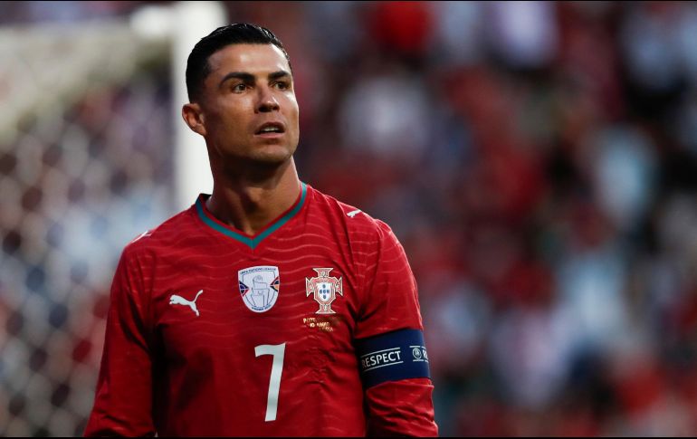 Cristiano Ronaldo entrará a la lista de los jugadores con presencia en seis mundiales distintos y podría ser el único con anotaciones en cada uno de ellos. EFE/P. Cunha