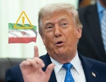 Trump advirtió esta semana que Irán ha tardado demasiado en negociar y que ahora tenía que afrontar las consecuencias. EFE / EPA / AARON SCHWARTZ / POOL