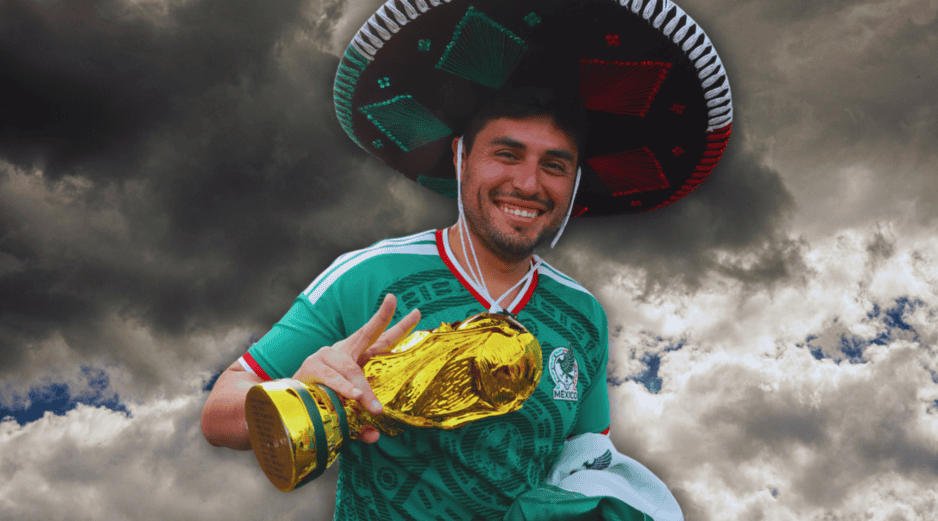 Durante ese momento crucial del día, el termómetro oscilará entre los 24 y 26 grados Celsius en las inmediaciones del Estadio Ciudad de México, generando una sensación térmica bochornosa. ESPECIAL / CANVA