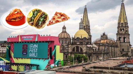 Esto es lo que debes saber de las opciones de comida disponibles en el Fan Fest de Plaza Liberación en el Centro Histórico de Guadalajara. EL INFORMADOR / ARCHIVO
