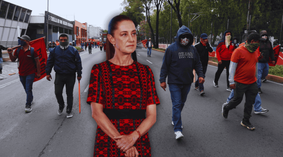 La Presidenta Claudia Sheinbaum confirmó que los maestros de la CNTE siguen cobrando su salario. SUN / ARCHIVO