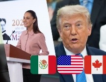 La respuesta de la Mandataria para el presidente de Estados Unidos surge durante las revisiones que mantienen miembros de ambos gabinetes previo a la revisión oficial del T-MEC en julio. EFE / Presidencia / ARCHIVO