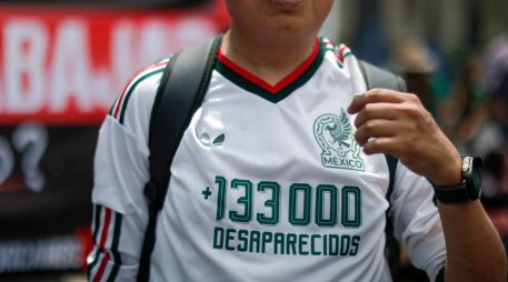 Los familiares de personas desaparecidas llevan meses preparando acciones para aprovechar el Mundial como plataforma de visibilidad. EFE/I. Esquivel
