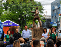 La obra en Chapultepec incluyó la renovación de cuatro camellones, nuevo mobiliario urbano, iluminación, áreas verdes y la incorporación del mosaico Guadalajara. EL INFORMADOR/ARCHIVO
