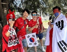 Los seguidores de Corea del Sur llegaron con ilusión al Mundial 2026 y depositan sus esperanzas en Heung-min Son para liderar una destacada actuación del equipo. EL INFORMADOR/ L. ASCANIO.
