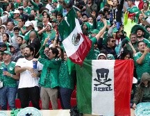 Los aficionados mexicanos vivieron un momento único este jueves en el Estadio Ciudad de México. SUN/L. Camacho