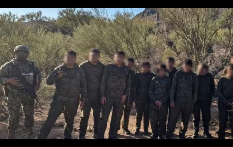 Los detenidos, en su mayoría de nacionalidad mexicana y centroamericana, fueron puestos a disposición del Instituto Nacional de Migración. ESPECIAL