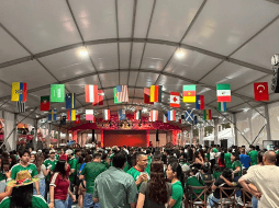 Plaza de las Américas se consolida como uno de los espacios más concurridos para seguir el Mundial 2026 en el AMG. EL INFORMADOR / A. GARCIA