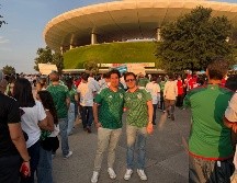 Óscar Delgadillo, un aficionado mexicano, no quiso perder la oportunidad de vivir en carne propia la pasión de los encuentros mundialistas. EL INFORMADOR/L. Ascanio