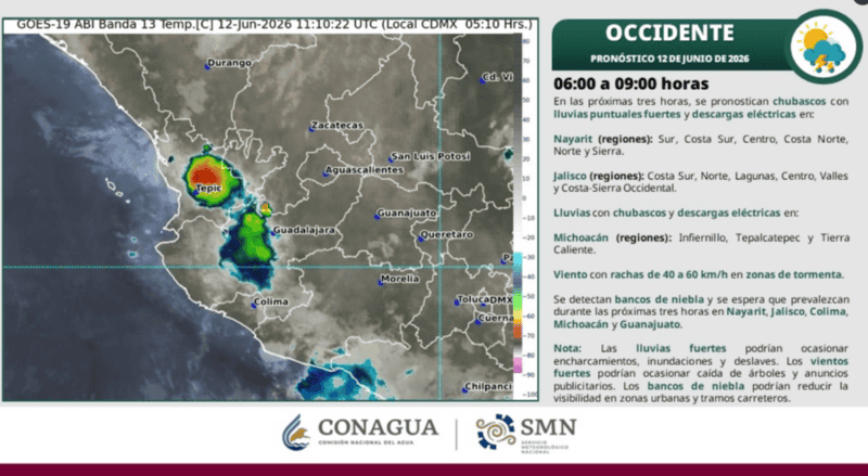 &nbsp;X / @conagua_clima