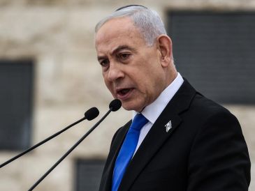 Netanyahu aseguró que ha estado durante más de 30 años "al frente" de la lucha internacional contra el programa nuclear iraní. EFE/I. Yefimovich