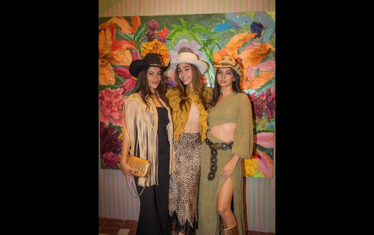 Fernanda Caccia, Valeria Parra y Mafer Bezanilla. GENTE BIEN JALISCO / T. Martínez