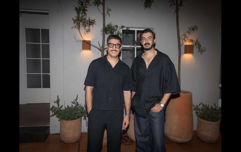 Claudio Limón y Juan Carlos López. GENTE BIEN JALISCO / T. Martínez
