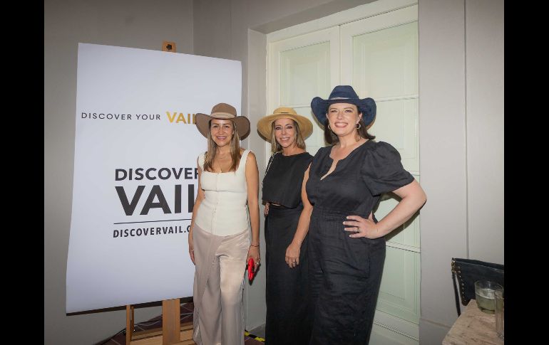 Karina Manterola, Silvia Rivera y Amanda McNally. GENTE BIEN JALISCO / T. Martínez