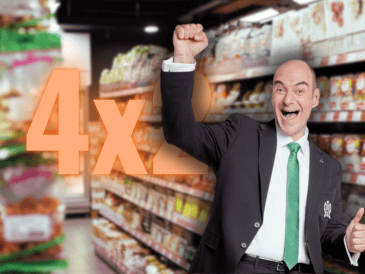 Conoce las ofertas 4x2 vigentes de la campaña Julio Regalado de Soriana. ESPECIAL/Soriana/Canva