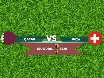 La actividad del Mundial 2026 sigue este sábado 13 de junio con el debut de Qatar y Suiza dentro del Grupo B. ESPECIAL / CANVA