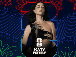 Katy Perry en la ceremonia de inauguración del Estadio Los Angeles en el Mundial 2026. X/Katy Perry