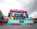 Autoridades cancelaron la transmisión del juego Estados Unidos vs Paraguay debido a la tormenta. EL INFORMADOR/A. Navarro