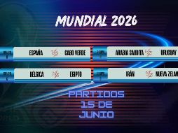 La jornada de este lunes contará con partidos que podrían influir en el rumbo de los grupos G y H. ESPECIAL / CANVA