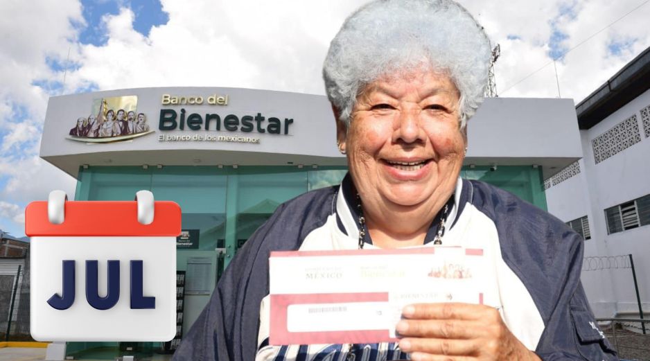 De mantenerse el esquema de dispersión utilizado en meses recientes, los depósitos comenzarían el miércoles 1 de julio de 2026. ESPECIAL / Programas del Bienestar y CANVA