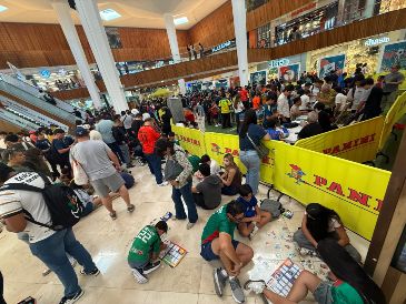 La Panini Fan Zone permanecerá en Plaza Patria durante una semana con horario de 11:00 am a 08:00 pm. EL INFORMADOR/H. Navarro