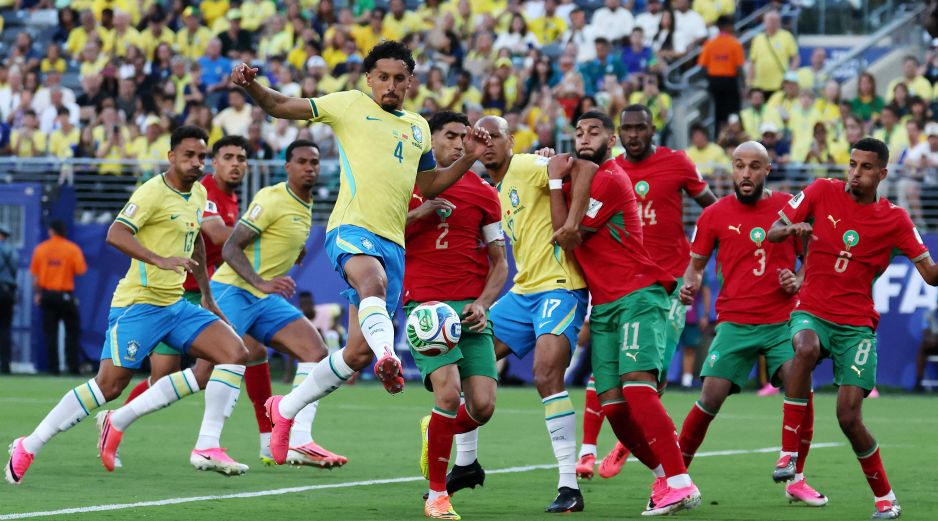 Brasil evitó la derrota gracias a Vinícius y Alisson, mientras Marruecos dejó escapar una victoria que mereció por su mejor funcionamiento. AFP.