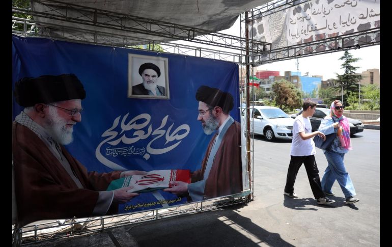 Jamenei será sepultado en el santuario del imán Reza, en Mashhad, al noreste de Irán. EFE/A. Taherkenareh