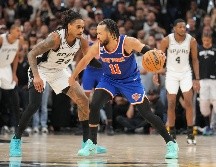Jalen Brunson fue nombrado MVP de las Finales tras liderar a los Knicks al campeonato con un promedio de 32.6 puntos por partido. AFP.