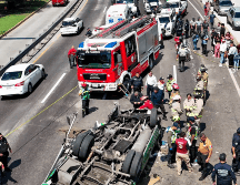 Las autoridades correspondientes ya realizan las investigaciones para determinar las causas exactas del accidente y deslindar responsabilidades. ESPECIAL