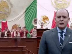 El pasado miércoles 10 de junio, el diputado del Partido del Trabajo (PT), Baltazar Gaona se vio envuelto en un escándalo. X/CANVA