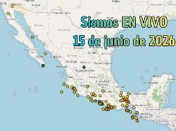 EN VIVO | Sismos en México | Lunes 15 de junio. ESPECIAL / SSN