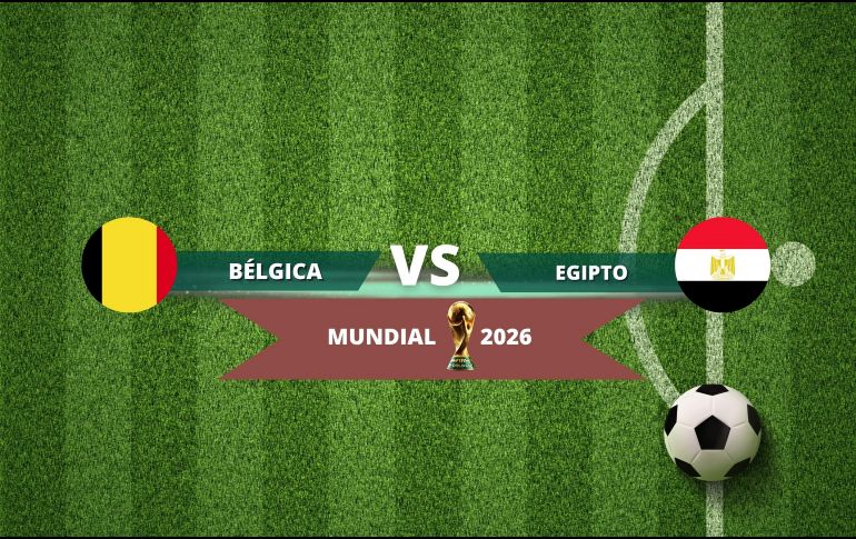 Bélgica y Egipto arrancarán su participación en la Copa Mundial 2026 con la misión de sumar sus primeros puntos dentro del Grupo G. ESPECIAL / CANVA