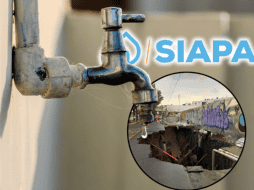 El Siapa notificó a los usuarios de la ciudad sobre las variaciones que el suministro de agua puede tener en algunas colonias cercanas a la zona. ESPECIAL/Canva/Siapa