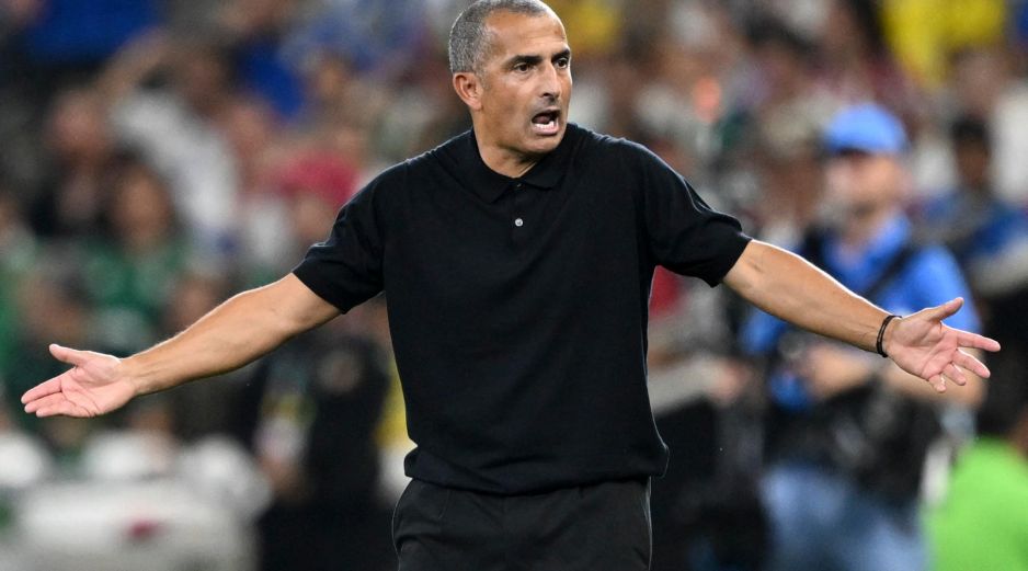 El director técnico Sabri Lamouchi de Túnez es el primer entrenador despedido durante el Mundial 2026. Xinhua / Li Muzi