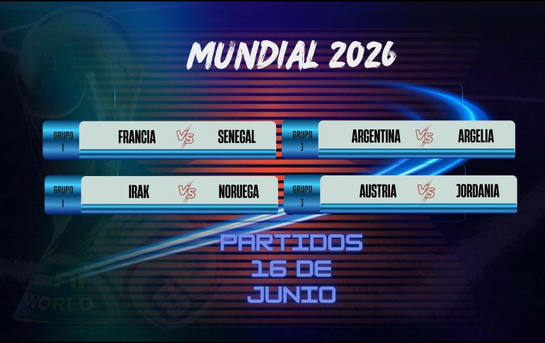 La jornada de este martes estará encabezada por la presentación de dos de las selecciones más poderosas del certamen. ESPECIAL / CANVA