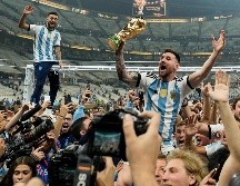 Lionel Messi y Argentina buscarán en el Mundial 2026 algo que solo Italia y Brasil han logrado, el bicampeonato. AP / ARCHIVO
