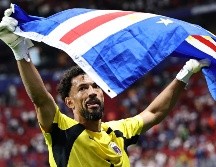 Conoce a Vozinha, el veterano guardameta de Cabo Verde que frustró a España en su debut mundialista. EFE / R. Wittek
