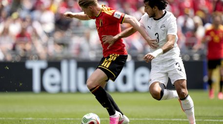 Bélgica y Egipto igualaron a un gol en duelo del Grupo G del Mundial 2026. EFE / S. Brashear