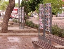 Guadalajara instaló las primeras 20 mamparas para que colectivos de búsqueda difundan cédulas de personas desaparecidas en espacios públicos. CORTESÍA/ Ayuntamiento de Guadalajara.