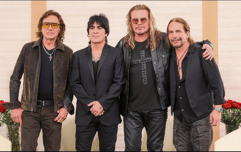 Maná convertirá su regreso a Guadalajara en una acción ambiental: la banda donará las ganancias de su presentación del 17 de junio en La Minerva para impulsar la reforestación en la metrópoli. La banda está conformada por Juan Calleros, Alex González, Fher Olvera y Sergio Vallín. EL INFORMADOR/ A. Navarro