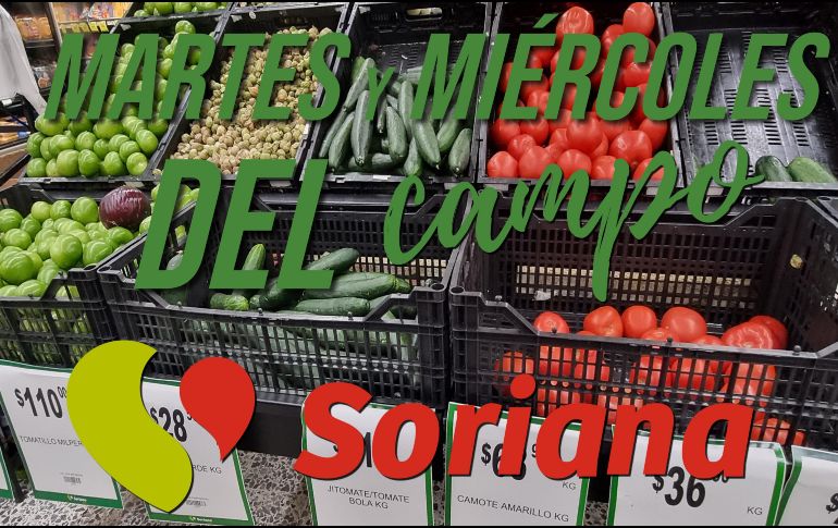 Estas son TODAS las ofertas de hoy y mañana en Soriana por el Martes y Miércoles del Campo. EL INFORMADOR / ARCHIVO