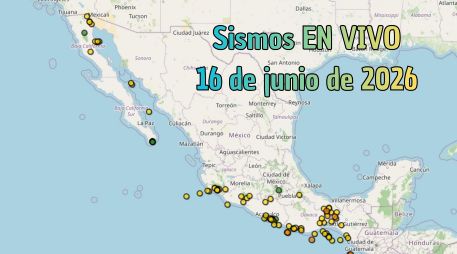 EN VIVO | Sismos en México | Martes 16 de junio. ESPECIAL / SSN