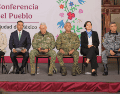 La Presidenta extendió una felicitación para los miembros del Gabinete por los resultados en seguridad, entre ellos a Omar García Harfuch y a Rosa Icela Rodríguez. X / @OHarfuch
