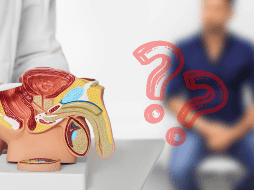 El tacto rectal es una exploración física en la que un médico introduce un dedo enguantado y lubricado en el recto para evaluar el tamaño, la forma y la textura de la próstata.  CANVA
