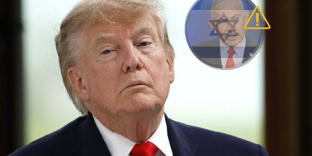 Trump arremete contra Israel y pide a Netanyahu ser