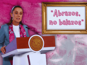 ¿Qué significa la frase "abrazos, no balazos" para Sheinbaum? SUN / K. Guerrero