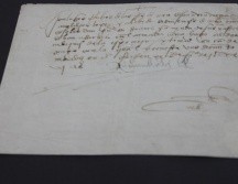 El archivo recuperado corresponde a un libramiento de pago emitido el 20 de febrero de 1527 con la firma de Hernán Cortés. GOBIERNO DE MÉXICO